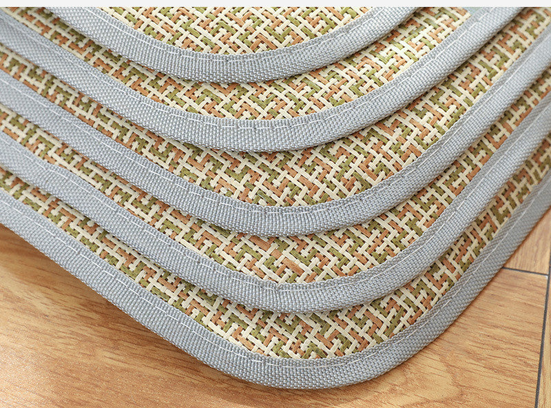 Stack of breathable cooling dog mats in different sizes