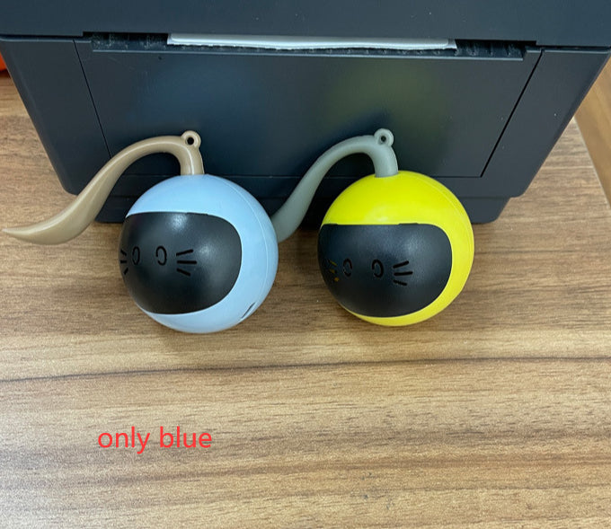 USB-powered interactive moving ball for indoor cats